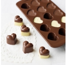 Khuôn chocolate trái tim